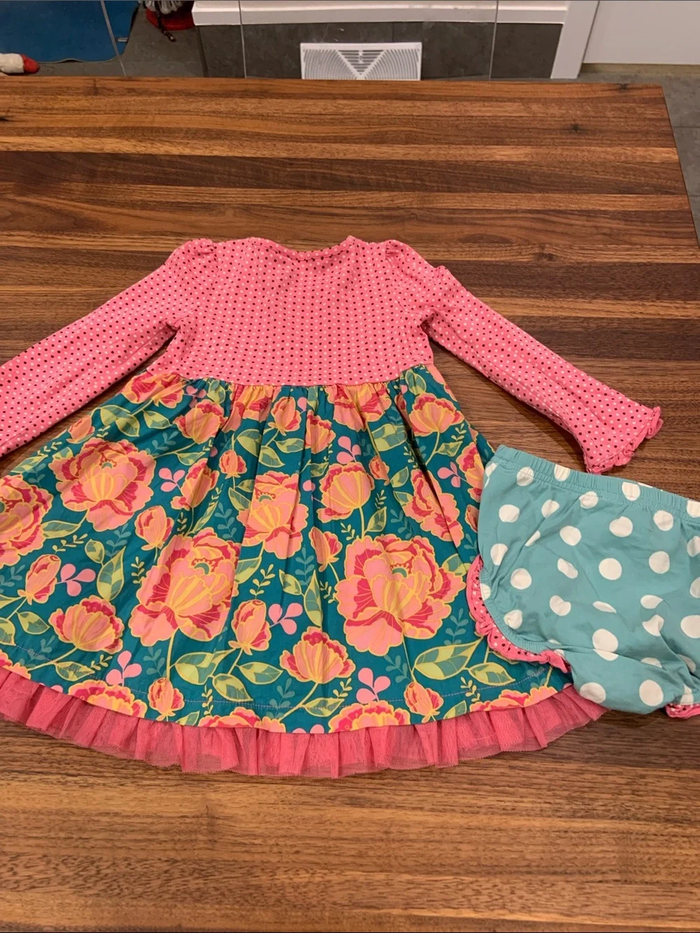 Matilda Jane Once Upon a Time Little Missy Dress Diaper Cover Set 18-24M Perfect